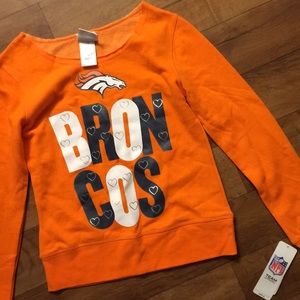 GIRLS NFL Broncos Sweater